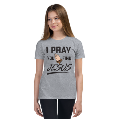 I Pray Youth T-Shirt (light colors)