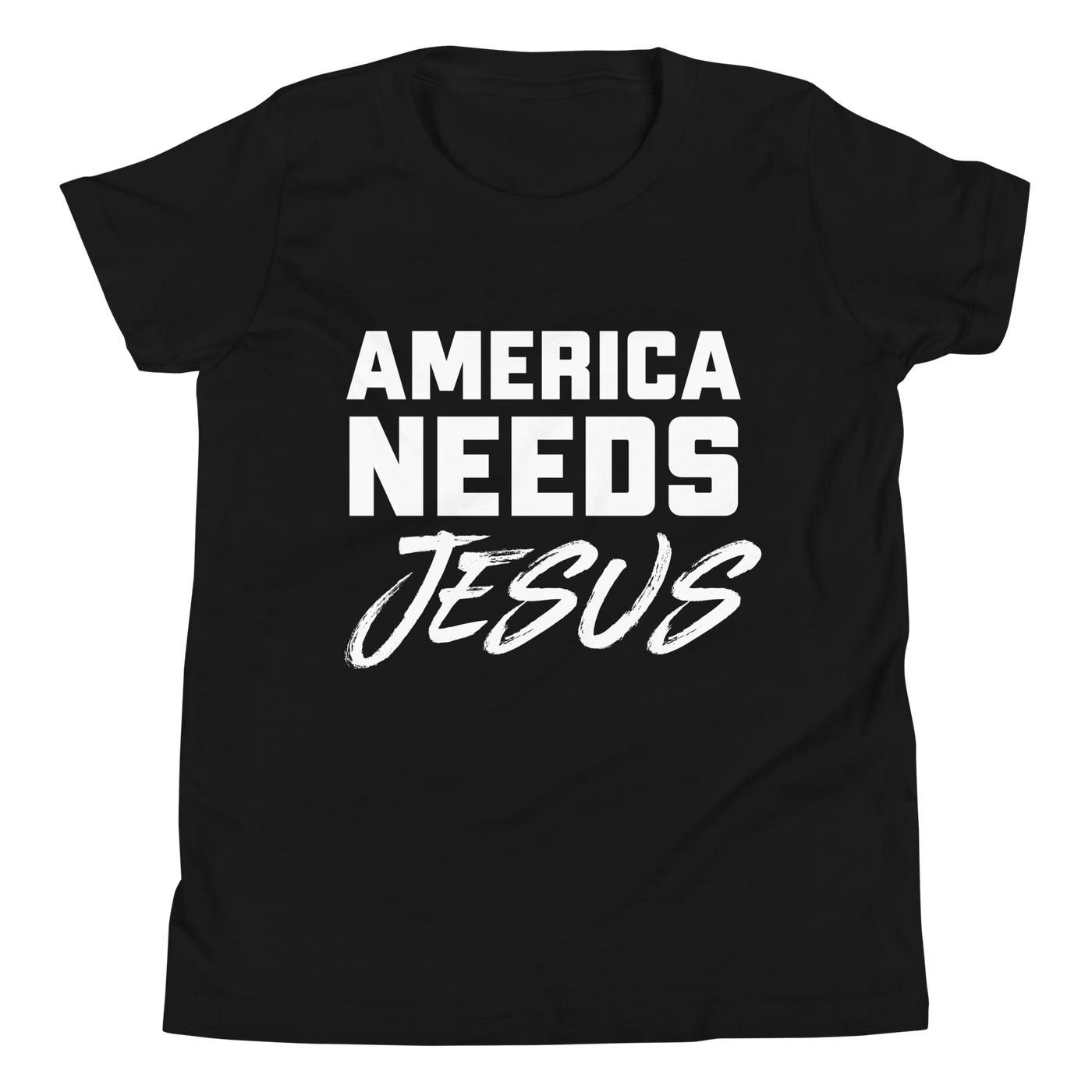 America Needs Jesus Youth Tshirt