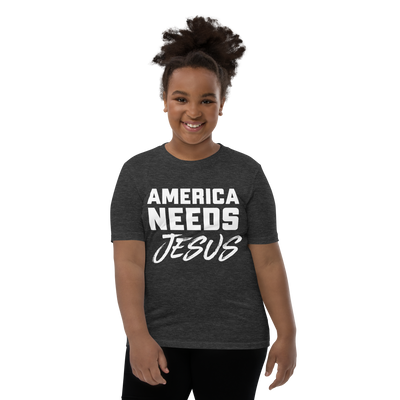 America Needs Jesus Youth Tshirt