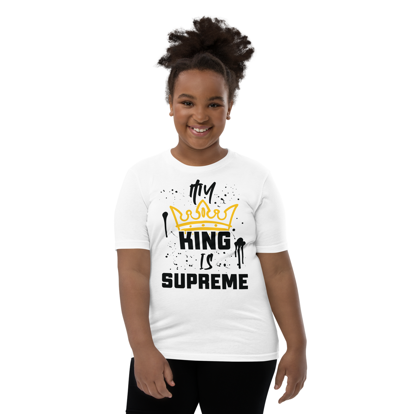 My King Is Supreme Youth Tshirt (light colors)