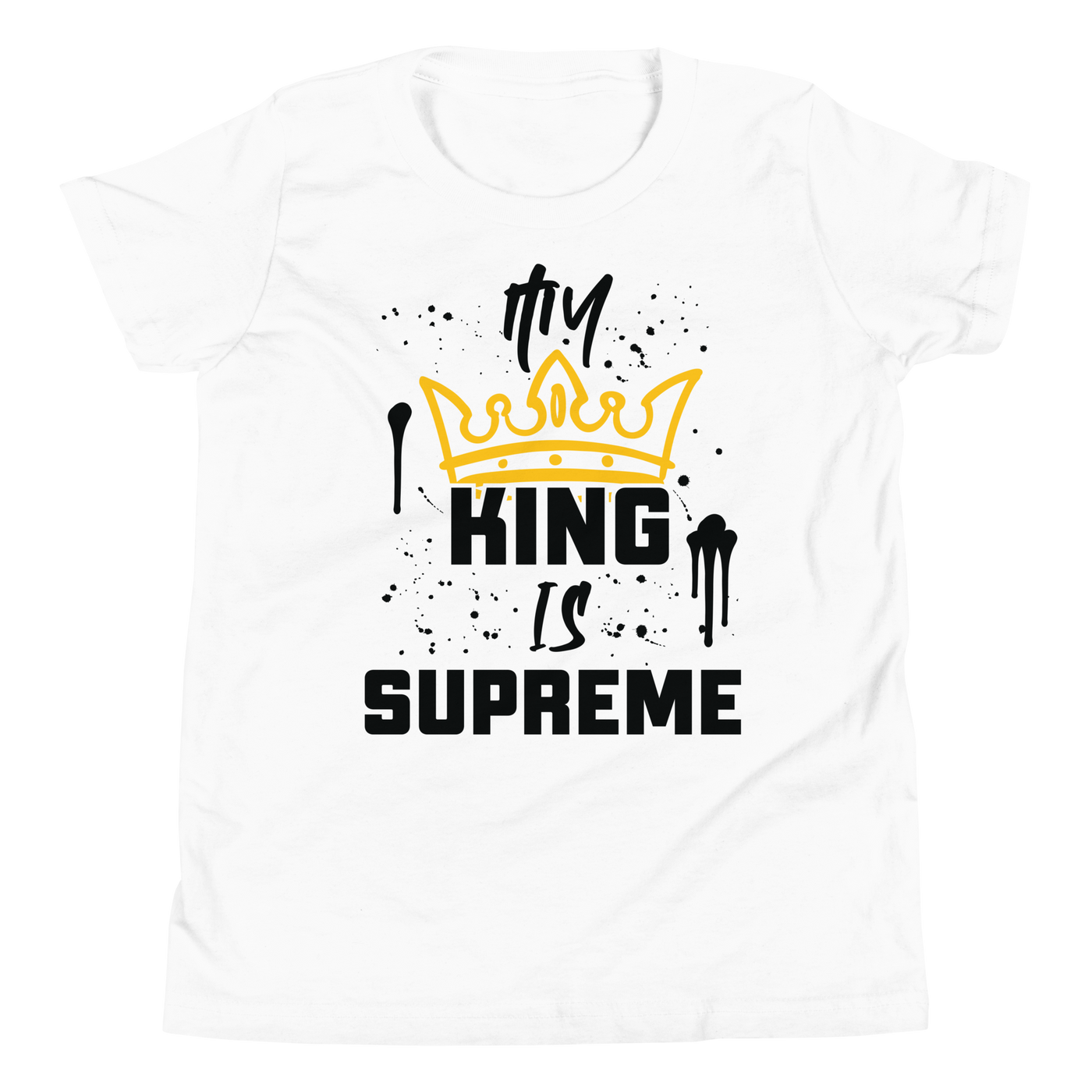 My King Is Supreme Youth Tshirt (light colors)