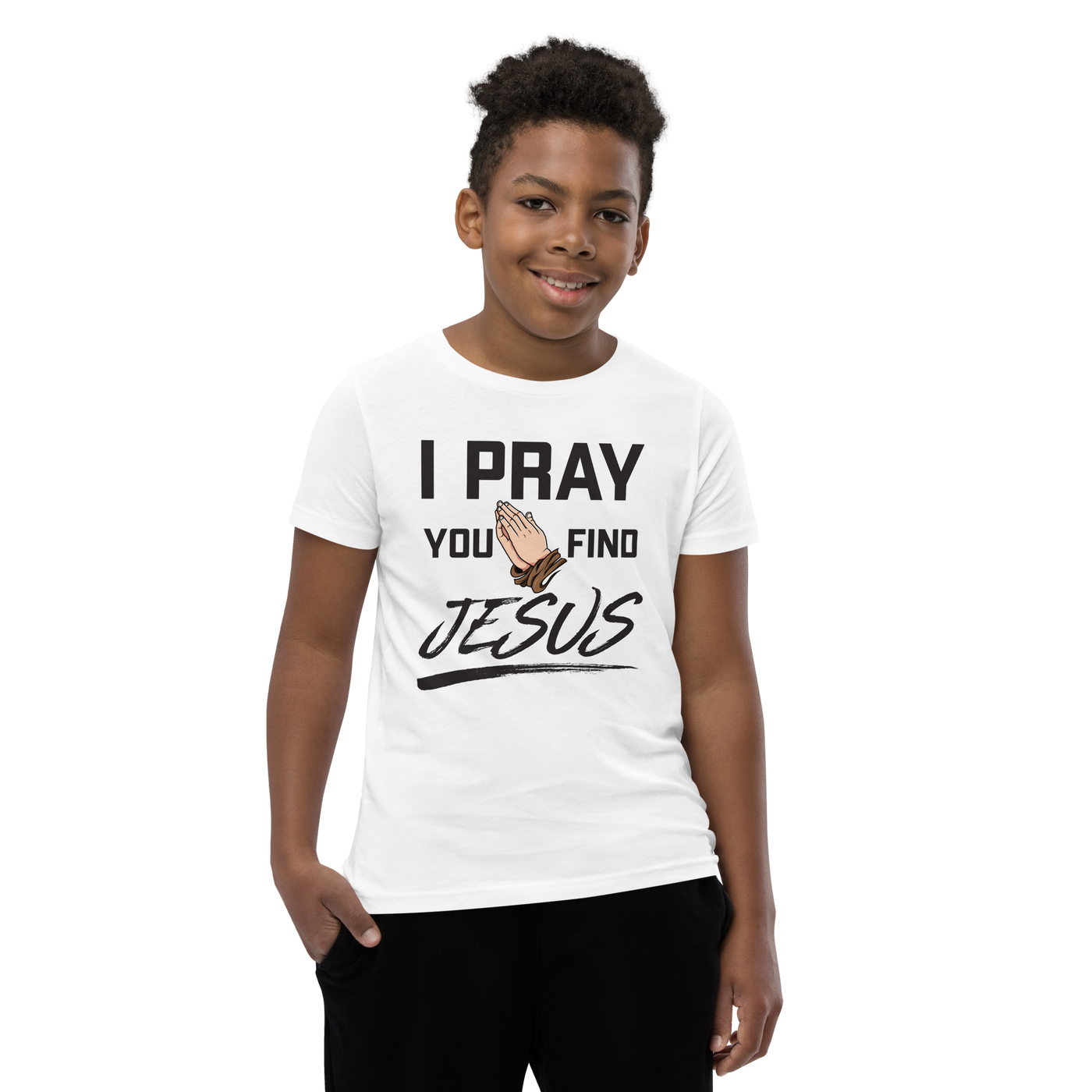 I Pray Youth T-Shirt (light colors)